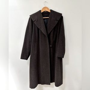 Vintage Wool Tweed Pea Coat